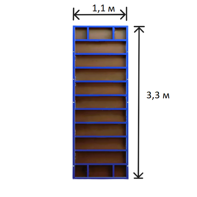 Щит линейный 1,1х3,3